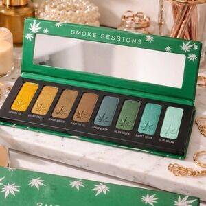 Melt Cosmetics Smoke Sessions Green Eyeshadow Palette NIB